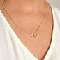 Everlasting Love Solid Gold with Diamonds Necklace