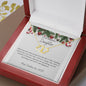 Everlasting Love Solid Gold with Diamonds Necklace