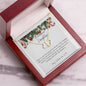 My Daughter My Pride - Solid Gold with Diamonds Necklace