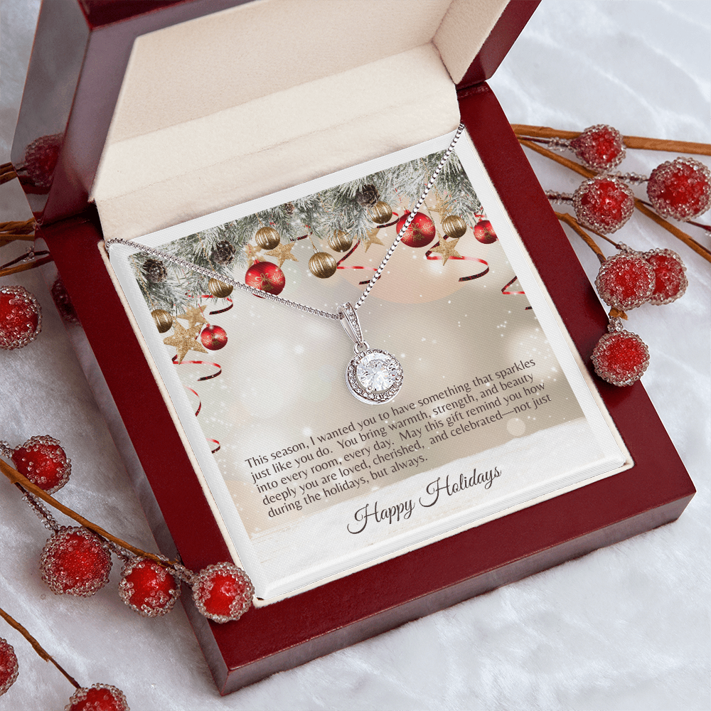 🎄 Holiday Sparkle – Sentimental Gift Card Message