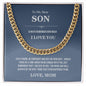 My Son I Believe In You - Cuban Link Chain