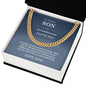 My Son I Believe In You - Cuban Link Chain