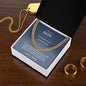 My Son I Believe In You - Cuban Link Chain