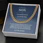 My Son I Believe In You - Cuban Link Chain