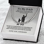 Dad - My Life Teacher - Cuban Link Chain