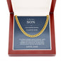 My Son I Believe In You - Cuban Link Chain