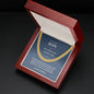 My Son I Believe In You - Cuban Link Chain