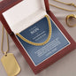 My Son I Believe In You - Cuban Link Chain