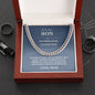 My Son I Believe In You - Cuban Link Chain