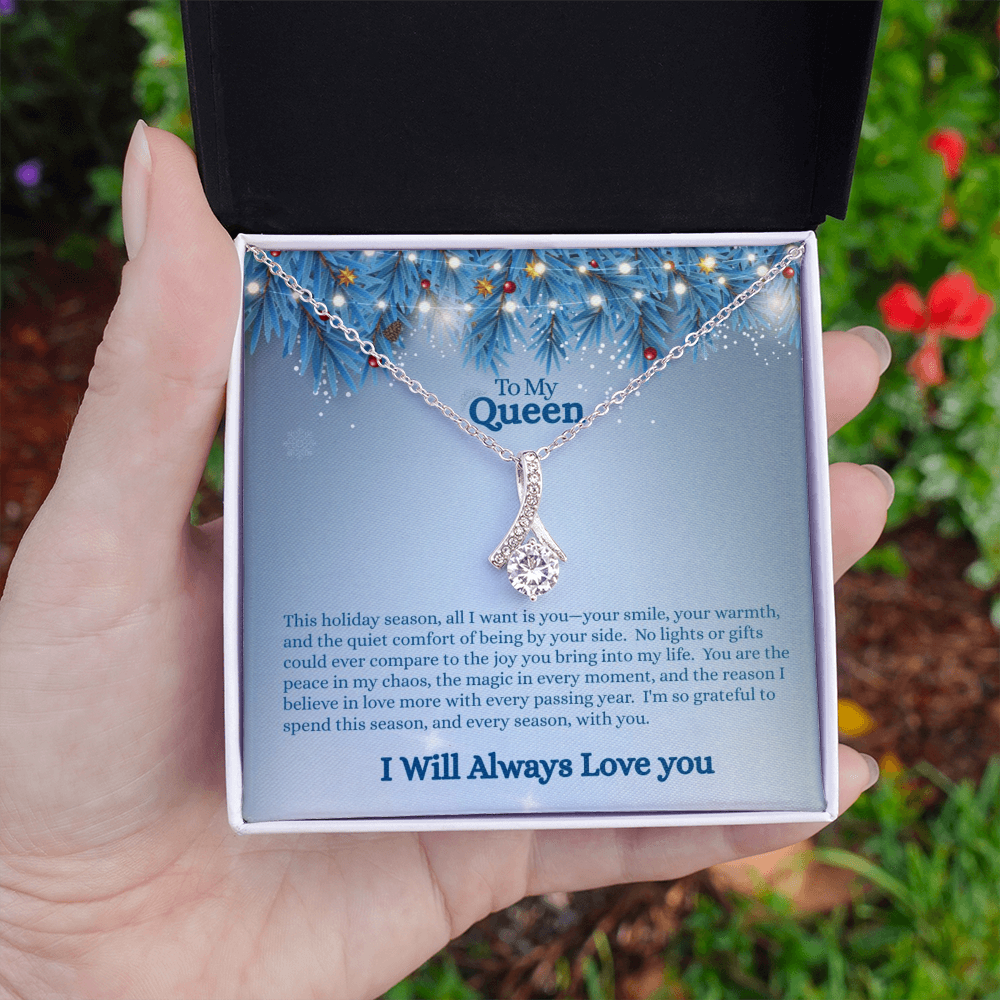 To My Queen — All I Want Is You A love that shines brighter than any gift.