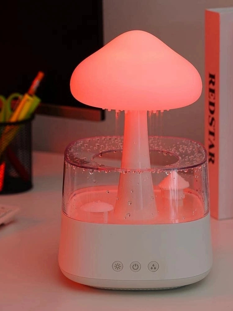 Luminous Ultrasonic Atomization Aromatherapy Rain Cloud Night Light