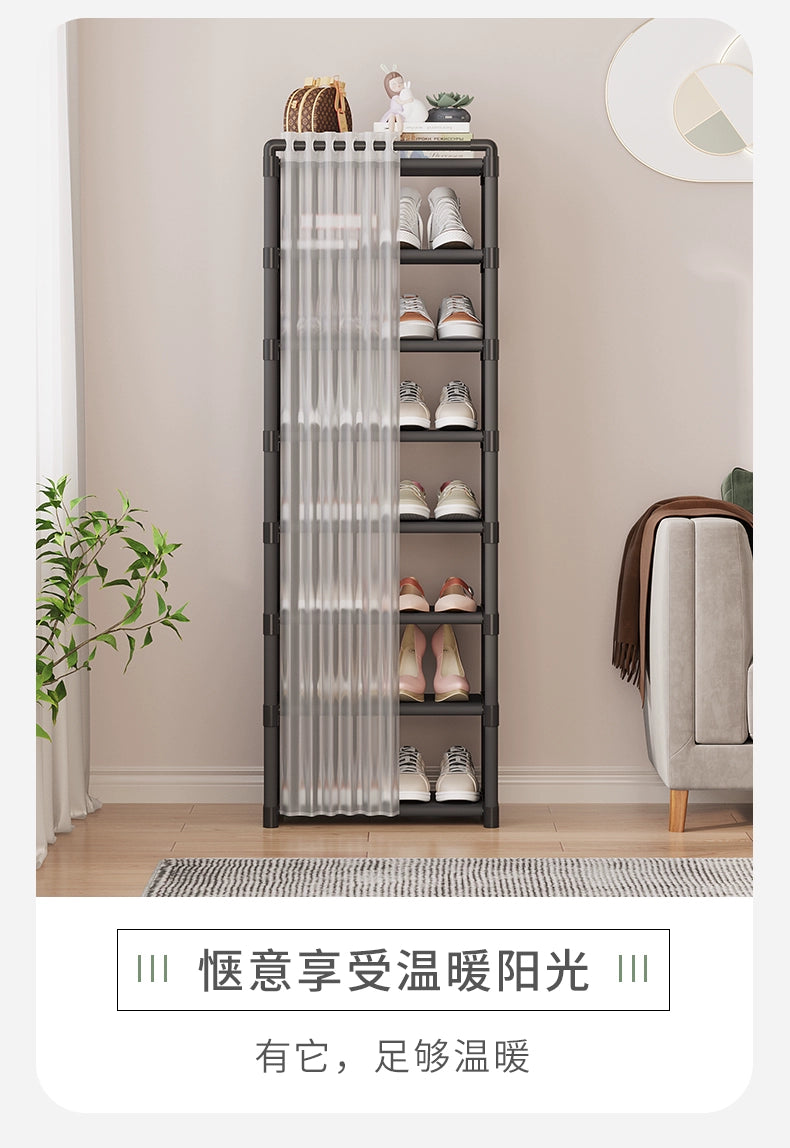 Shoe Box Storage Box Transparent Shoes Space-Saving Dormitory Foldable Dust-Proof Drawer Shoe Cabinet Storage Fantastic Ball Shoe Rack