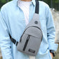 Chest Bag Fashion New Solid Color Men Chest Bag Outdoor Casual Fashion One Shoulder Crossbody Bag