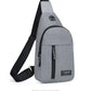 Chest Bag Fashion New Solid Color Men Chest Bag Outdoor Casual Fashion One Shoulder Crossbody Bag