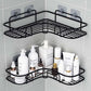 Bathroom Shelf Shower Shelf Shampoo Storage Shelf Kitchen Spice Corner Shelf No Punch Wall - Mounted Shelf Bathroom Accessories