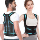 1Pcs Back Brace Posture Corrector for Men and Women, Full Back Support for Upper Lower Neck Shoulder Spine Pain - Scoliosis