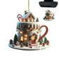 Christmas Decor Coffee Cup Ornaments
