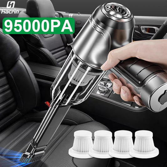 "Wireless 2-in-1 Vacuum: Effortless Cleaning Solution for Cars and Household"