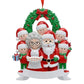 Santa Claus Ornament With Custom Name Card ( Personalized )