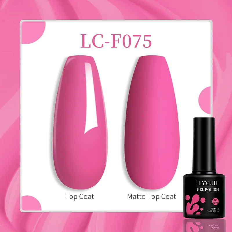 LILYCUTE 15ML Quick Nail Extension Gel Glitter Pink Vernis Semi Permanent UV Gel Nail Polish Nail Art Prolong Construction Gel