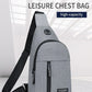 Chest Bag Fashion New Solid Color Men Chest Bag Outdoor Casual Fashion One Shoulder Crossbody Bag