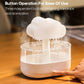 KINSCOTER Rain Clouds Aroma Diffuser Zen Raindrops Air Humidifier Essential Oil Diffuser USB Desktop Ultrasonic Sprayer