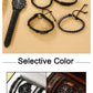 5PCS Set Fashion Mens Sports Watches Man Business Quartz Wristwatch Luxury Leather Bracelet Men Casual Clock Watch