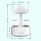 Mushroom Air Humidifier Home Bedroom Aromatherapy Lamp Calming Water Drops Sounds Diffuser Humidifier Rain Cloud Night Light