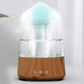 Mushroom Air Humidifier Home Bedroom Aromatherapy Lamp Calming Water Drops Sounds Diffuser Humidifier Rain Cloud Night Light