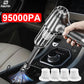 95000PA Wireless Portable Car Vacuum Cleaner