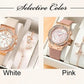 Watches Set Luxury Rhinestone Women Fashion Elegant Wristwatch Quartz Watch For Girl Ladies Clock Relogio Feminino