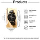 5PCS Set Fashion Mens Sports Watches Man Business Quartz Wristwatch Luxury Leather Bracelet Men Casual Clock Watch