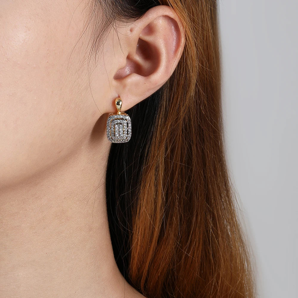 Classic Inlaid Stones Earrings & Ring