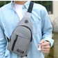 Chest Bag Fashion New Solid Color Men Chest Bag Outdoor Casual Fashion One Shoulder Crossbody Bag