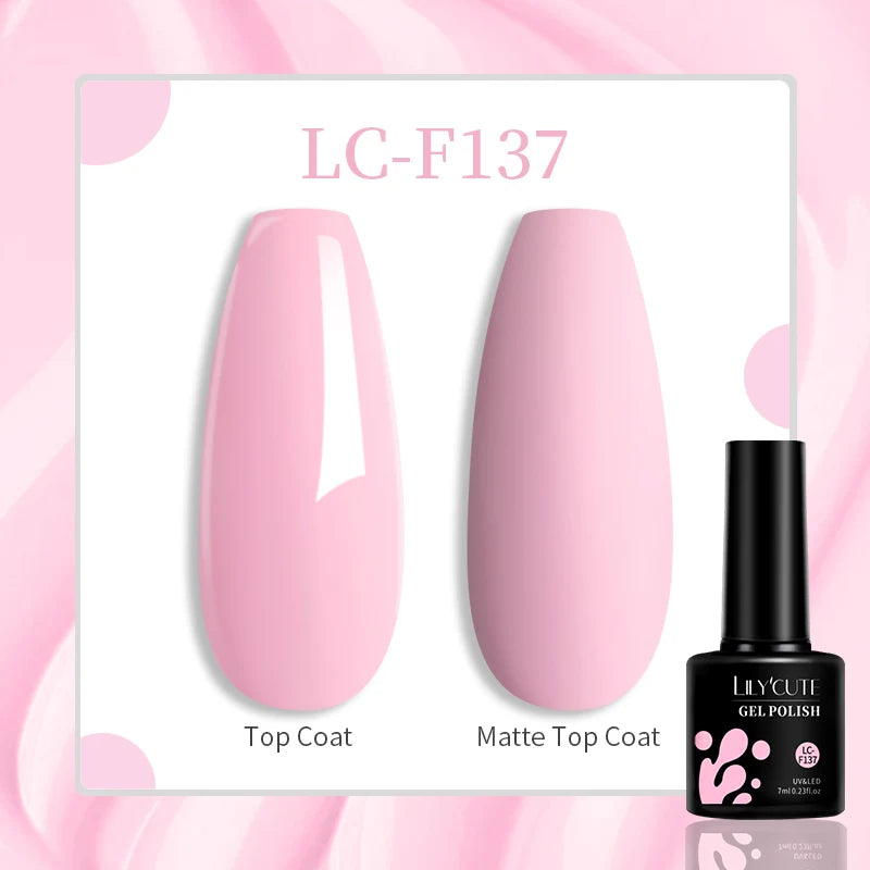 LILYCUTE 15ML Quick Nail Extension Gel Glitter Pink Vernis Semi Permanent UV Gel Nail Polish Nail Art Prolong Construction Gel