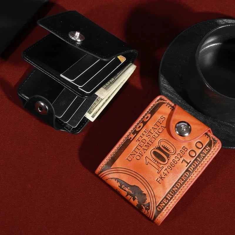 Wallets With 100 US Dollar Pattern