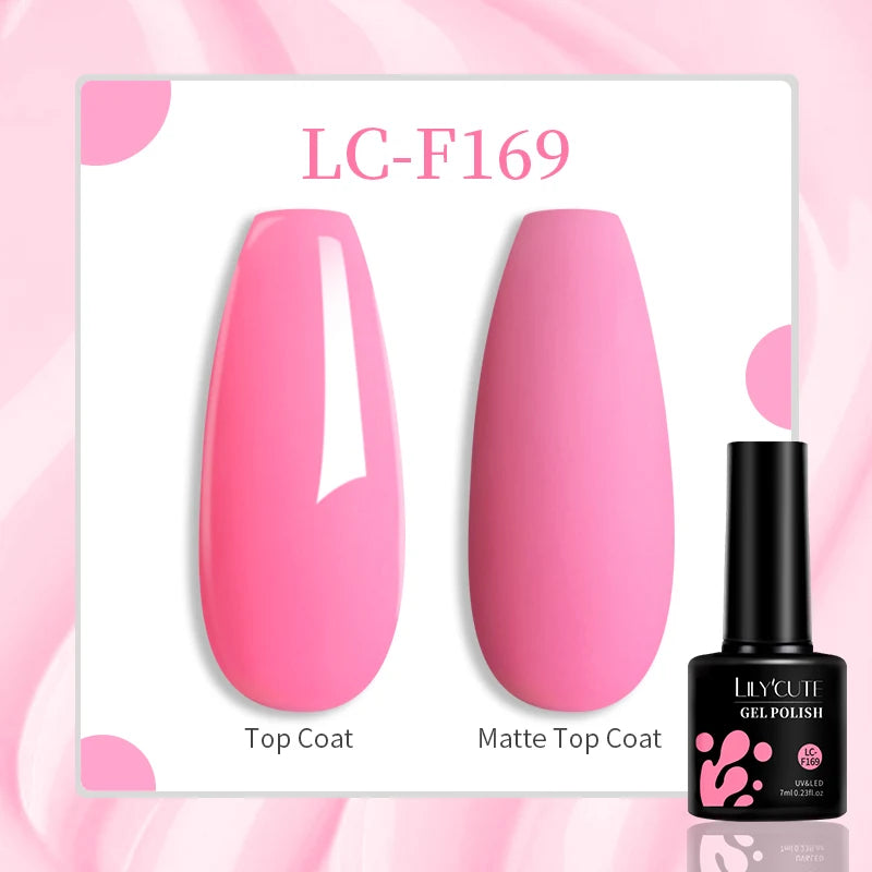 LILYCUTE 15ML Quick Nail Extension Gel Glitter Pink Vernis Semi Permanent UV Gel Nail Polish Nail Art Prolong Construction Gel