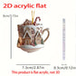 Christmas Decor Coffee Cup Ornaments