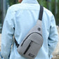 Chest Bag Fashion New Solid Color Men Chest Bag Outdoor Casual Fashion One Shoulder Crossbody Bag