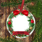 Christmas Ceramic Ornament Add Photo & Name ( Personalized )