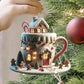 Christmas Decor Coffee Cup Ornaments