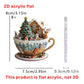 Christmas Decor Coffee Cup Ornaments