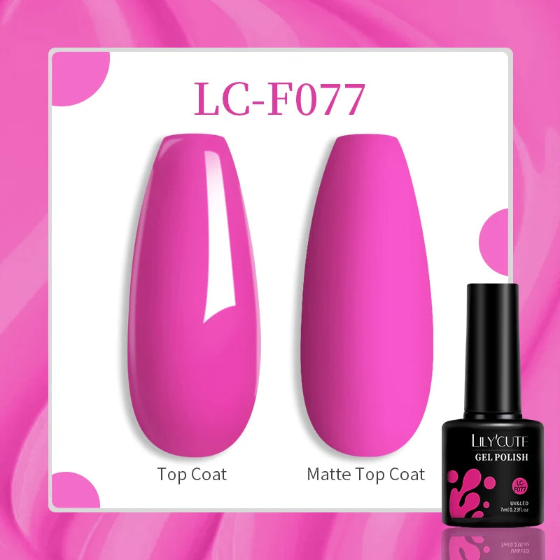 LILYCUTE 15ML Quick Nail Extension Gel Glitter Pink Vernis Semi Permanent UV Gel Nail Polish Nail Art Prolong Construction Gel