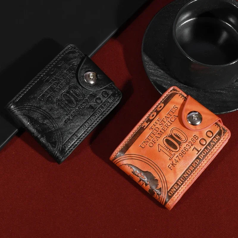 Wallets With 100 US Dollar Pattern