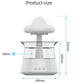 300ml Desktop Humidifier USB Plug-in Cloud Rain Colorful Mushroom Night Light Multifunctional Atomization Aroma Diffuser