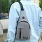 Chest Bag Fashion New Solid Color Men Chest Bag Outdoor Casual Fashion One Shoulder Crossbody Bag