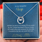 The Moment I Met You — Wife Necklace Gift