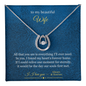 The Moment I Met You — Wife Necklace Gift