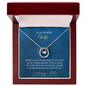 The Moment I Met You — Wife Necklace Gift