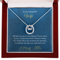 The Moment I Met You — Wife Necklace Gift